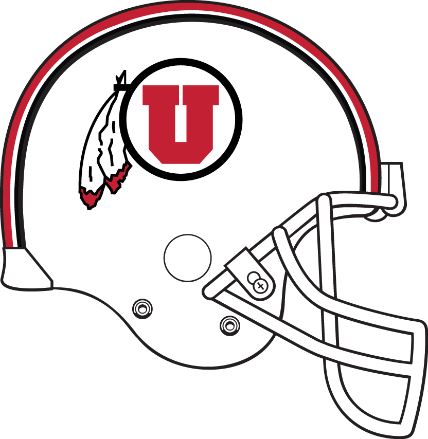 Utah Utes 2014-Pres Helmet Logo iron on transfers for clothing
